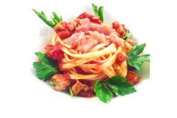 Linguine con filetto di tonno