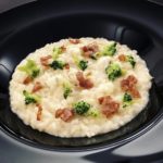 Risotto gorgonzola, salsiccia e broccoletti